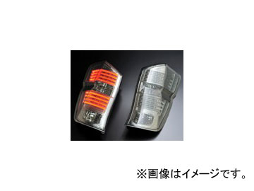 クリアワールド LEDクリアテールランプ インナークロームド/スモークレンズ CTH-42 ホンダ ステップワゴン RK1・2・5・6 2009年10月～