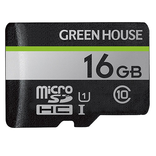 ꡼ϥ(Green House) microSDHC UHS-I 16GB GH-SDM-UA16G(49794)