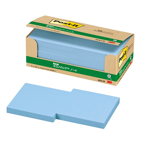 ꡼(3M) ݥȥå Υѥå Ρ  ֥롼 7575mm 1ѥå(10ѥå) 6541-B(31402)