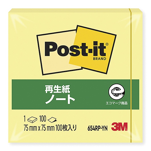 ꡼(3M) ݥȥå Ρ   7575mm 654RP-YN(31463)
