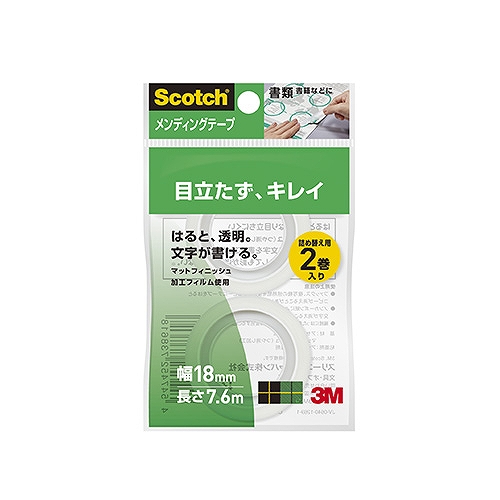 ꡼(3M) å ǥ󥰥ơ  18mm7.6m CM18-R2P(23286)