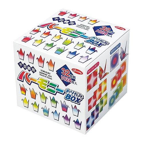 ショウワノート(Showa Note) 千羽鶴用ハーモニーBOX 入数：1箱(1024枚) 201023(37015)