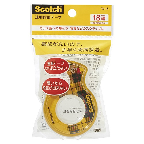 ꡼(3M) Ʃξ̥ơ  18mm4m ϤΥʤ W-18(04591)