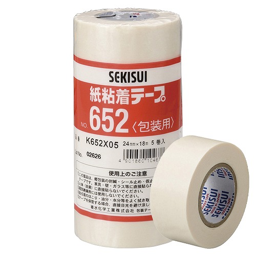 ѿ岽 Ǵơ652 24mmĹ18m 1ѥå(5) K652X05(21288)