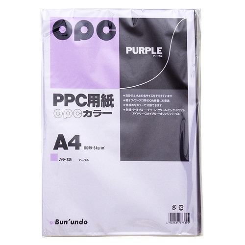 ʸƲ ե󥫥顼PPC ѡץ A4 1(100) 顼339(20523)