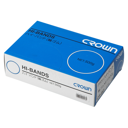 クラウン ハイバンド 輪ゴム 入数：1箱(500g) CR-BD175-5-AM(51597)