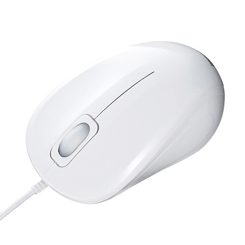掠ץ饤(Sanwa Supply) ݡŲ֥ͭ롼LEDޥ ۥ磻 MA-YBSK315W(49885)