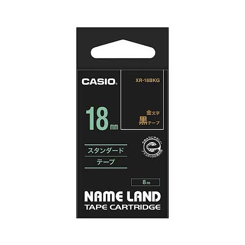 CASIO() ͡ɥơ /ʸ 18mm XR-18BKG(12825)