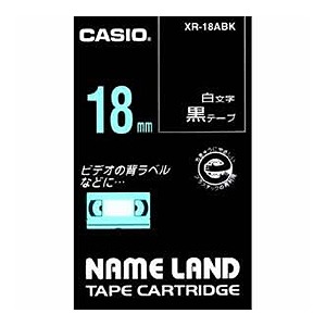 CASIO() ͡ɥơ /ʸ 18mm XR-18ABK(28585)