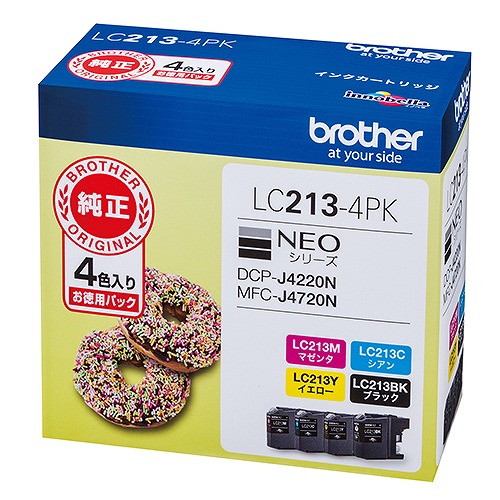 ֥饶 󥯥ȥå 4ѥå LC213-4PK(25775)