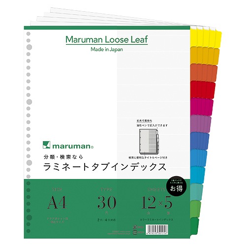 ޥޥ(maruman) ߥ͡ȥ ǥå A4 ķ  30 12 LT3012F(10330)