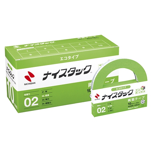 ˥Х(Nichiban) ʥå ֥ܥå 10mm20m  1Ȣ(12) NWBB-10ECO(67773)