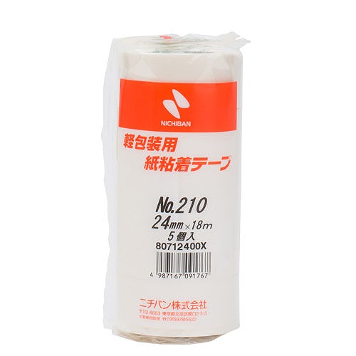 ˥Х(Nichiban) Ǵơ208  24mmĹ18m 1(5) 210-24(38102)