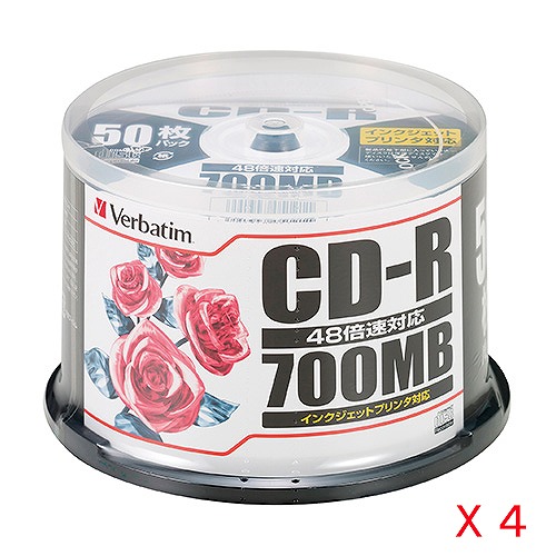 С٥(Verbatim) CD-R 1å(504) SR80PP50C(60778)
