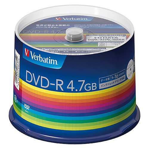 С٥(Verbatim) PCǡ DVD-R DHR47JP50V3(11898)