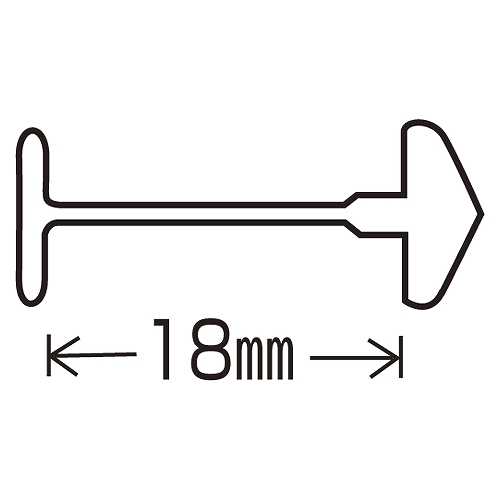 ХΥå USԥ 18mm ɸԥ 1Ȣ(10000) US-18mm(06317)