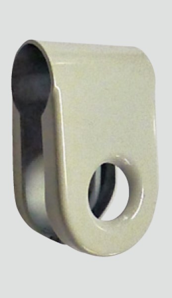 大東プレス U字金具 白 取付径16mm U-008W