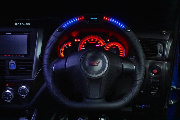 /DAMD ѥեޥ󥹥ƥ ץå WRX STI   С7 ֥å쥶ߥåɥƥå DPS358-D(L)
