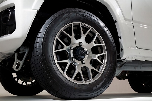 ダムド/DAMD little G. ホイール スズキ ジムニー JB64 2018年07月～ シルバー 16×5.5J＋20 入数：1セット(4本)
