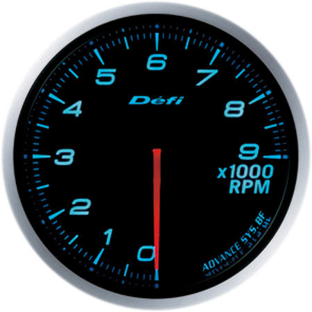 ǥե Defi-Link Meter ADVANCE BF ᡼ 60 9000RPM ֥롼 DF10706