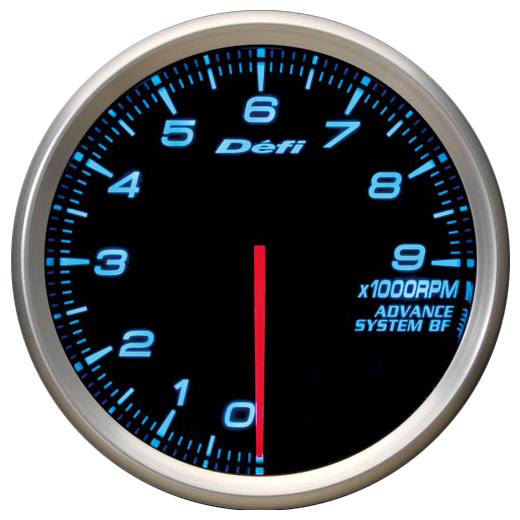 ǥե Defi-Link Meter ADVANCE BF ᡼ 80 9000RPM ֥롼 DF10903