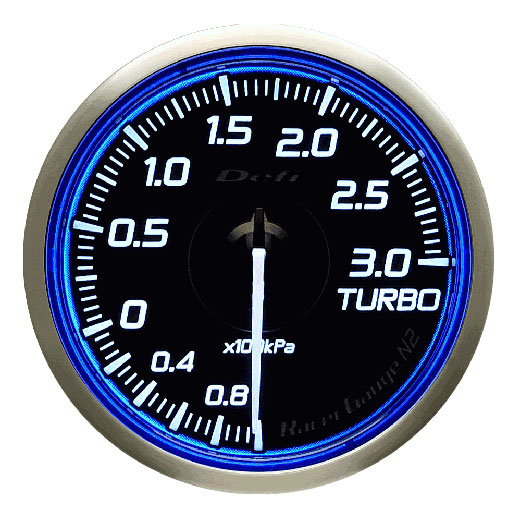 ǥե Racer Gauge N2 ܷ ֥롼ǥ 60 300kPa DF16701