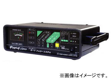 デンゲン/dengen バッテリーオートフォローシステム（ディスプレイマン） DM-10FL