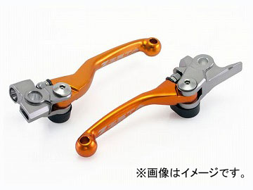 ZETA ピボットレバーセット オレンジ ZE44-4137 JAN：4547836196690 KTM 125～300SX/EXC