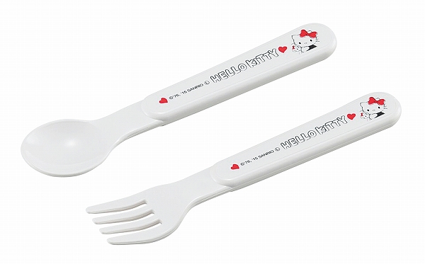 ハローキティ 子供食器 スプーン・フォークセット SF-27 06804(0253801)