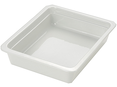 SUNNEX 角型チューフィング用陶器 GN1/2サイズ C88217(017739-002)