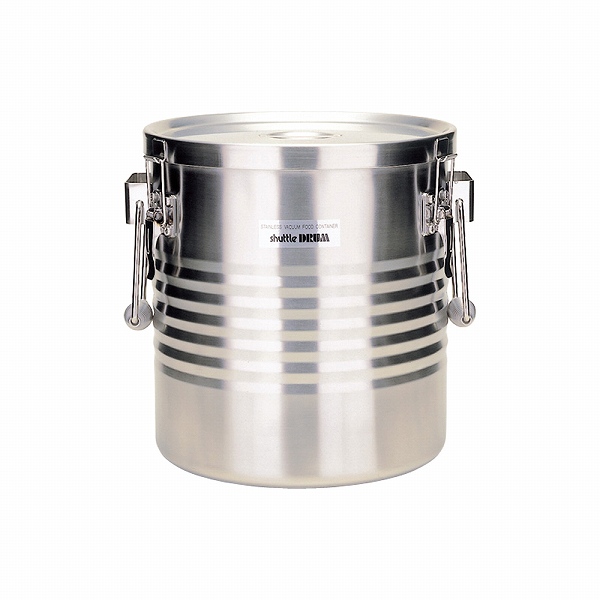 サーモス(THERMOS) 18-8 高性能保温食缶 シャトルドラム 14L 手付 JIK-W14(ADV015)