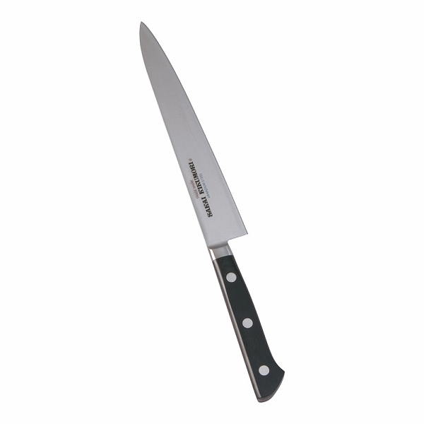 河村刃物 SKKバナジウム鋼 ペティナイフ 18cm 両刃 口金付 AKK6103