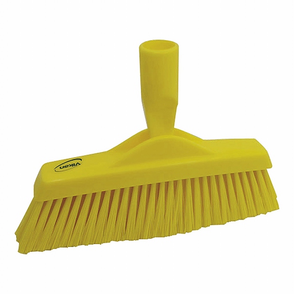 Vikan(ヴァイカン) フロアブルーム イエロー ソフトタイプ ハンドル別売 3130(KHL4103)