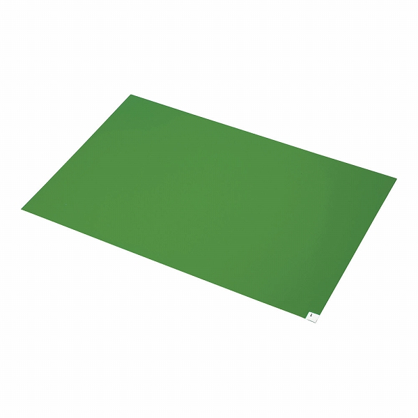 エコノミー粘着マット 緑 600×900 弱粘着タイプ 入数：10シート入 BSC-84003(KNV0501)