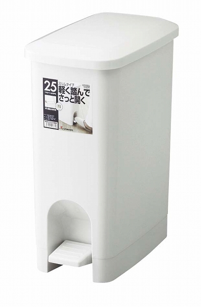 リス(RISU) ホーム＆ホーム ペダルペール グレー 25L 蓋付 25PS(KPD1502)