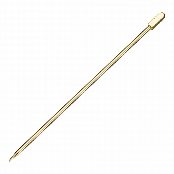 18-8 カクテルピン 金メッキ 105mm 角棒型 入数：1セット(6本入) OKK13009