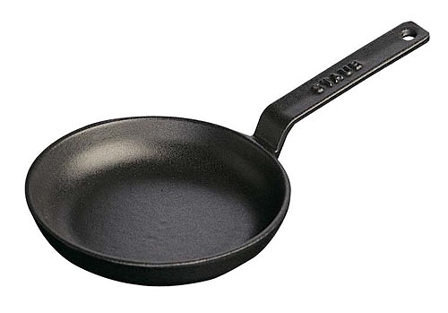 ストウブ(Staub) ミニ・フライパン 黒 12cm 鋳鉄 40509-529(RST5401)