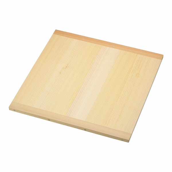 木製 角セイロ用 スリ蓋 36cm用 サワラ材 WSI06036
