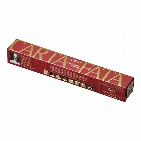 FMI 耐熱業務用クッキングラップ カルタファタ カットシート 36×36cm 入数：1セット(100枚入) CFOGLI36100(XKL2501)