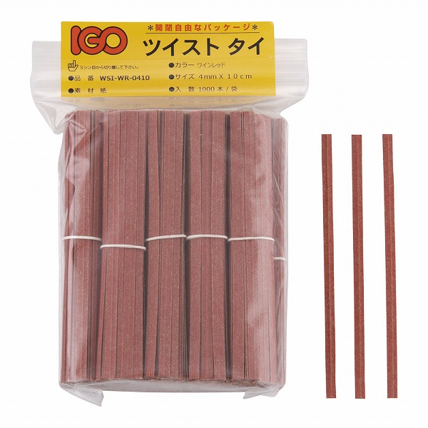  ĥȥ 楿 磻å 4mm10cm »Ĵ 1å(1000) WSI-WR-0410(XTI3705)