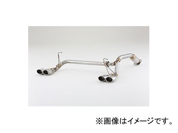 フジツボ AUTHORIZE S マフラー ダイハツ タント カスタム CBA/DBA-L375S KF-DET,KF ターボ 2WD 2007年12月～2013年10月 350-71221