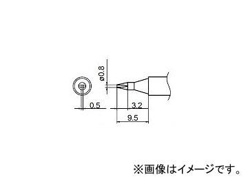 ϥå/HAKKO Ϥ 򴹤 0.8D FM-2027/FM2028  ɸॿ T12-D08 0.89.5mm
