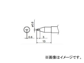 ϥå/HAKKO Ϥ 򴹤 0.8DL FM-2027/FM2028  ɸॿ T12-DL08 0.813mm