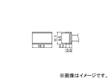 ϥå/HAKKO Ϥ 򴹤 ȥͥ FM-2027/FM2028  ɸॿ T12-1003 9.5mm18.3mm