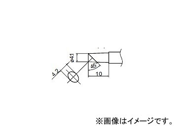 ϥå/HAKKO Ϥ 򴹤 4C(Z) FM-2027/FM2028  Ĺ̿ T12-C4Z 4.110mm