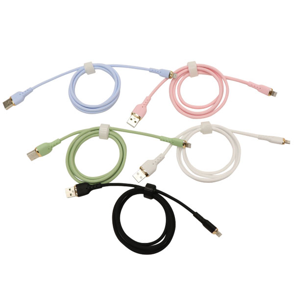 HIRO ʤ䤫ꥳ USB֥ ५顼 iPhone/iPad/iPod Ĺ1m ʤ䤫Ǥޤˤꥳ 1