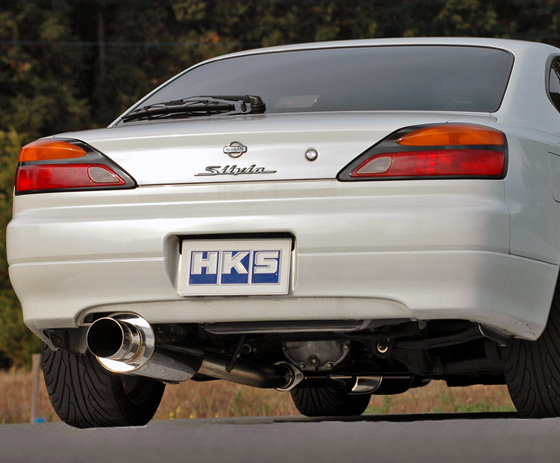 HKS silent Hi-Power ޥե顼  ӥ S15 SR20DET 1999ǯ012002ǯ08 31019-AN017