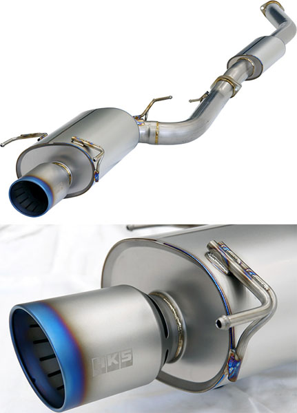 HKS Super Turbo Muffler Ti ޥե顼  饤GT-R BNR34 RB26DETT 1999ǯ012002ǯ08 31029-AN009