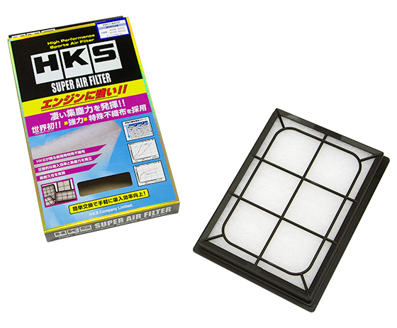 HKS スーパーエアフィルター エクストレイル ジューク シルフィ 等 70017-AN107