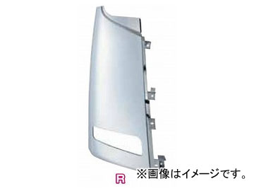 ジェットイノウエ コーナーパネル 三菱ふそう 4t ベストワンファイター/ブルーテックファイター 2005年11月～ クロームメッキ 右側 571444